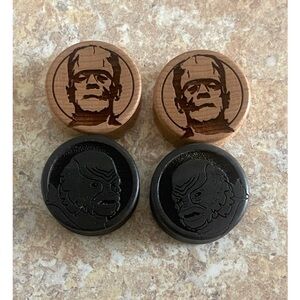 Bundle of Universal Monsters Horror Plugs / Gauges - 1”